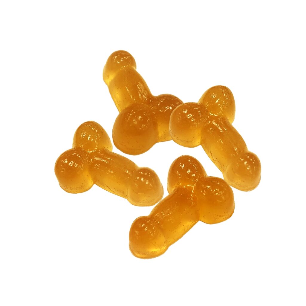 CENSORED EDIBLES GLAZED BANANA PENIS (H) CHEW - 10MG THC X 4