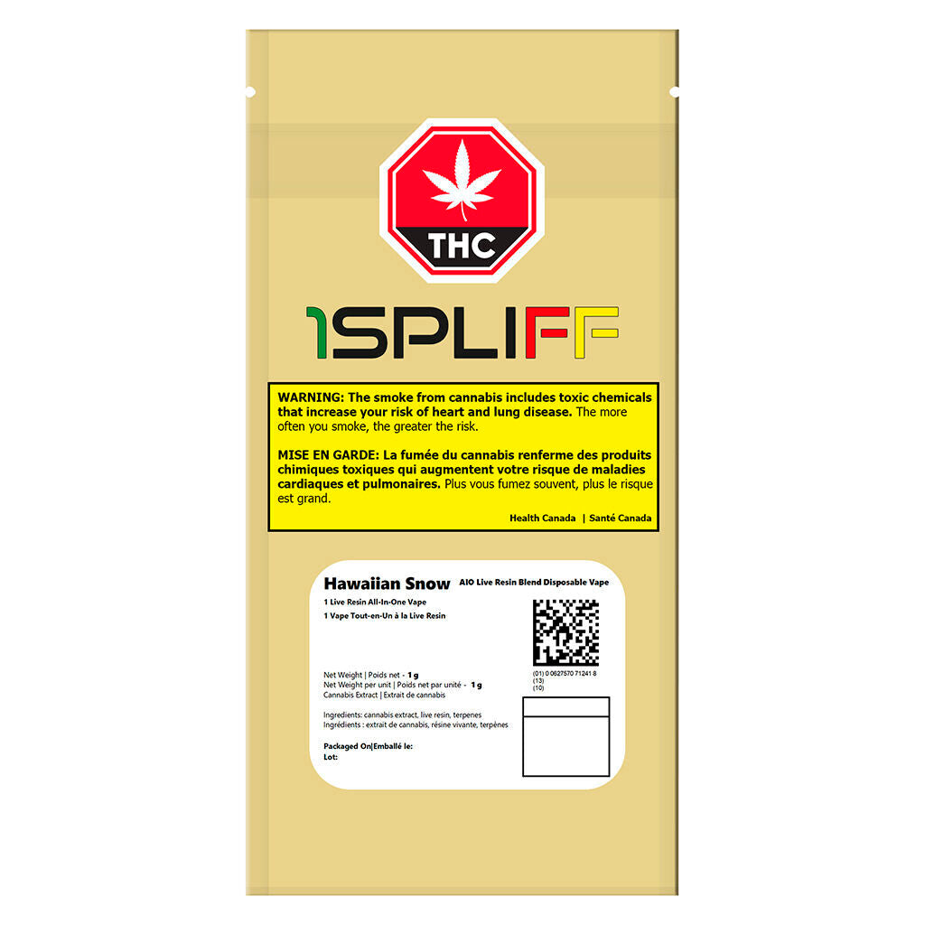 BOXHOT LIVE HAWAIIAN LIVE RESIN (S) 510 - 1G