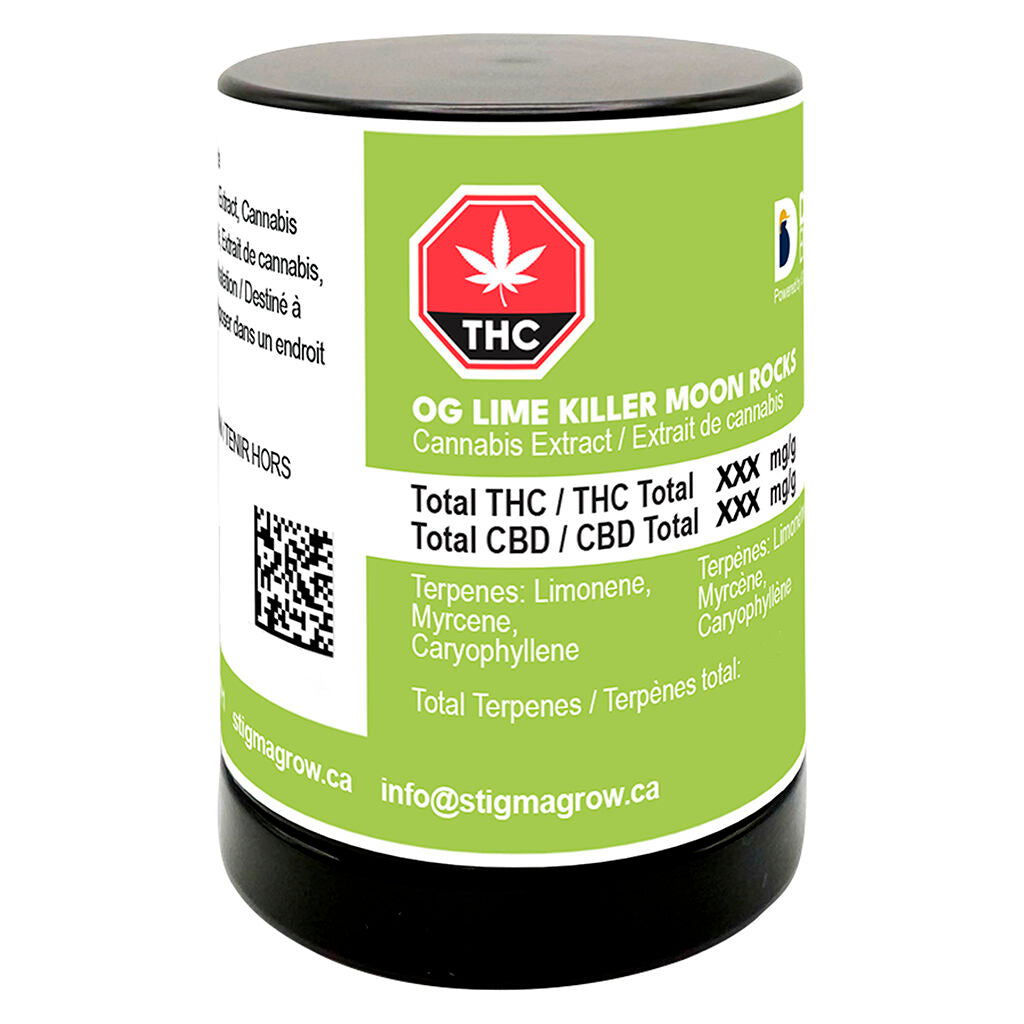 DAB BODS OG LIME KILLER INFUSED (H) MILLED - 2G
