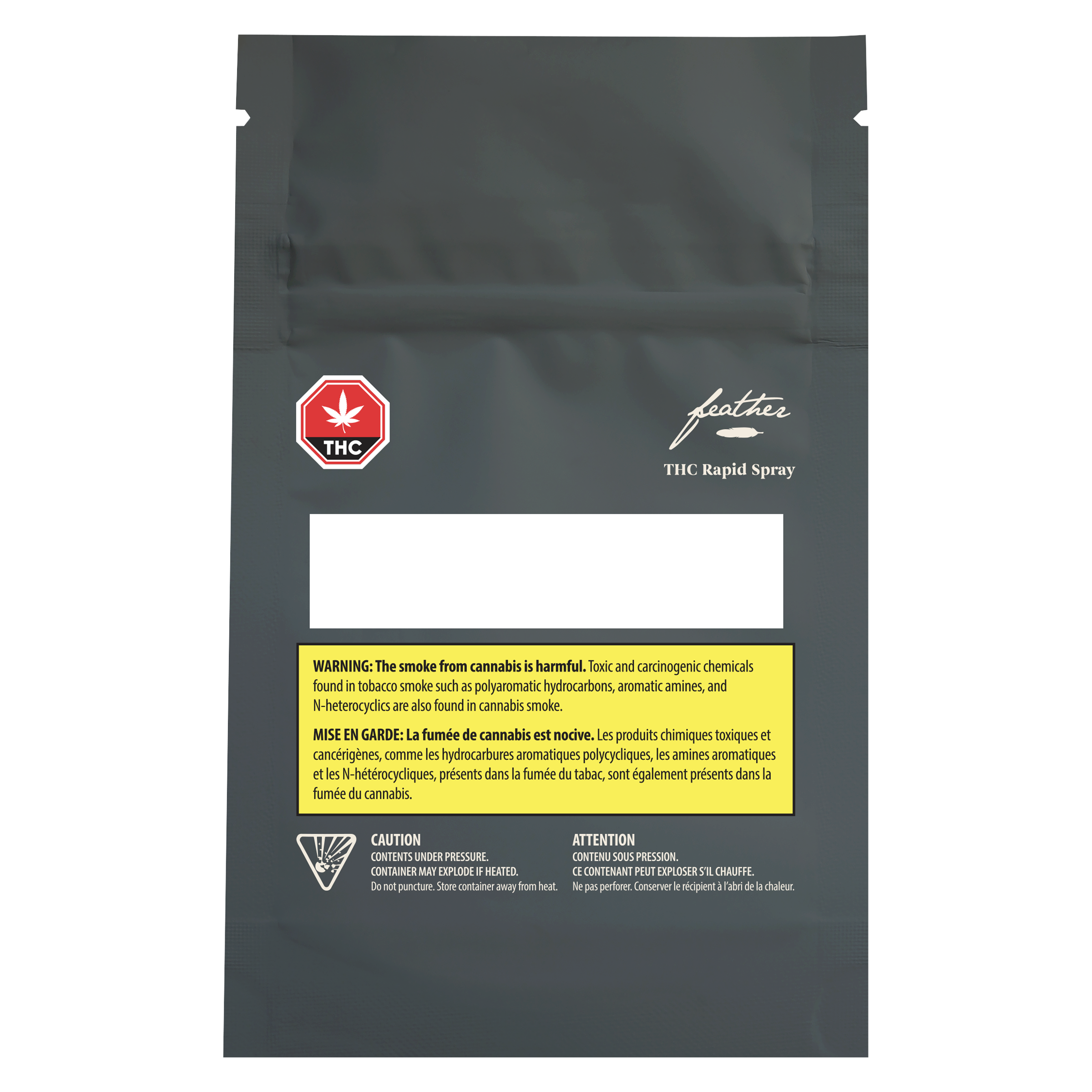 FEATHER ORANGE CITRUS THC RAPID (H) SPRAY - 8.23ML