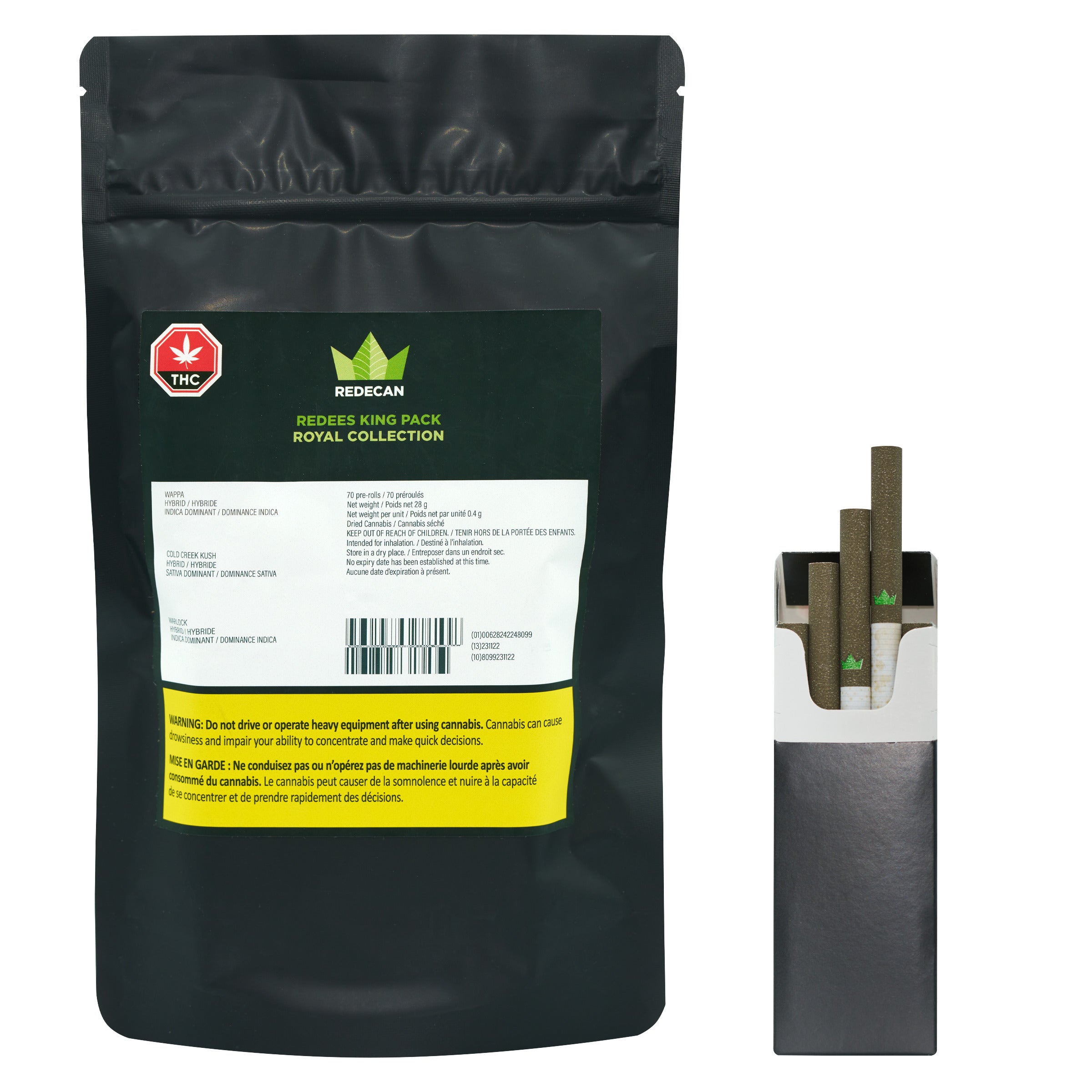 REDECAN ROYAL COLLECTION REDEES (H) PRE-ROLL - 0.4G X 70