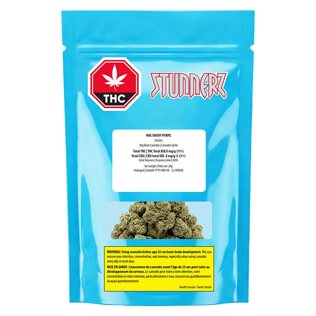 WELL MADE MAC DADDY PURPZ (H) DRIED - 28G