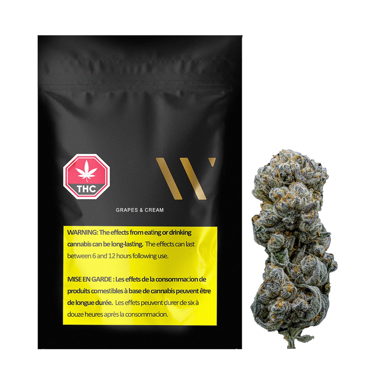 DNU WINK GRAPES & CREAM (IND) DRIED - 3.5G