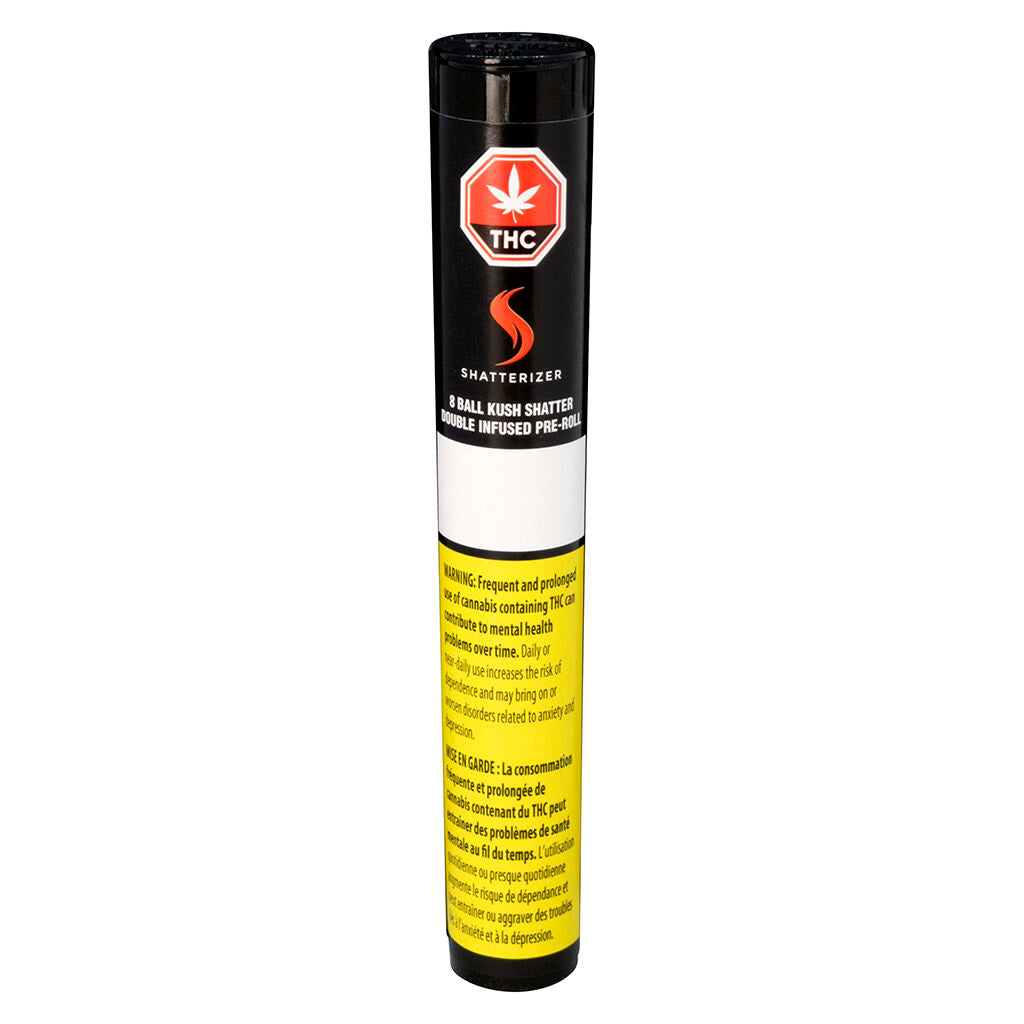 SHATTERIZER 8 BALL KUSH (IND) INF PRE-ROLL - 1G X 1