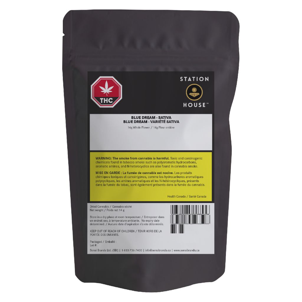 STATION HOUSE BLUE DREAM (S) DRIED - 3.5G