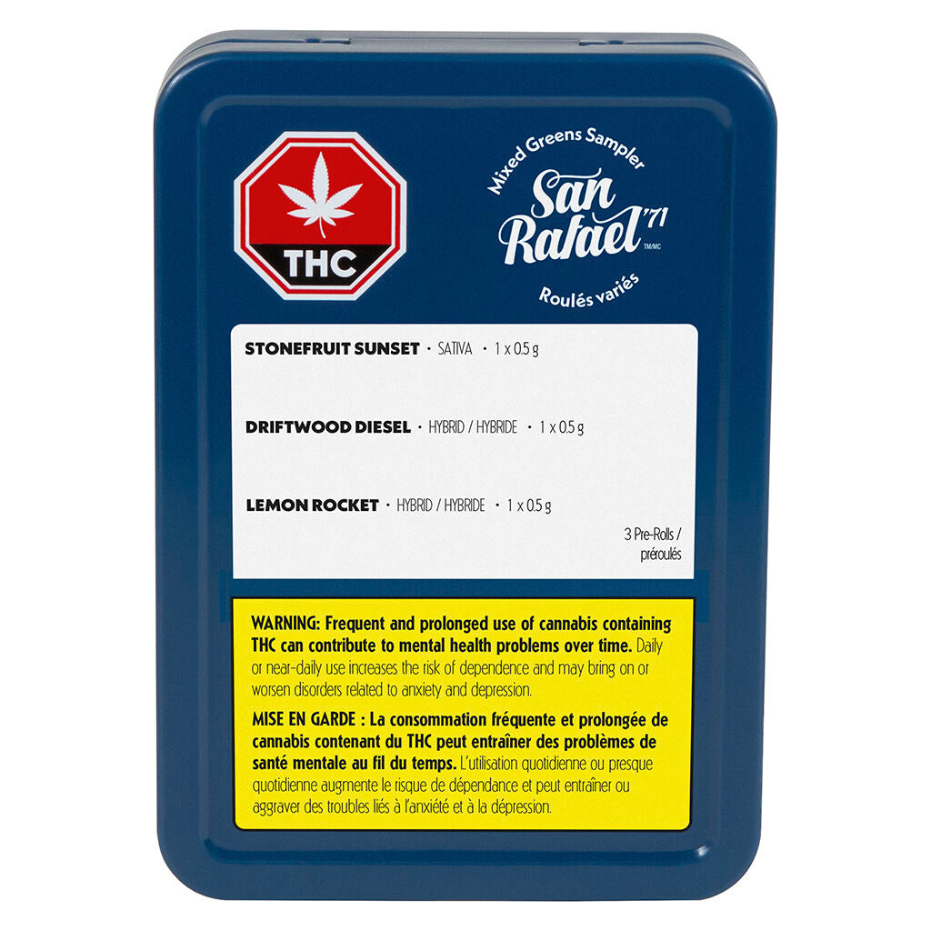SALAD BAR MIXED GREENS (H) INF PRE-ROLL - 0.5GX3