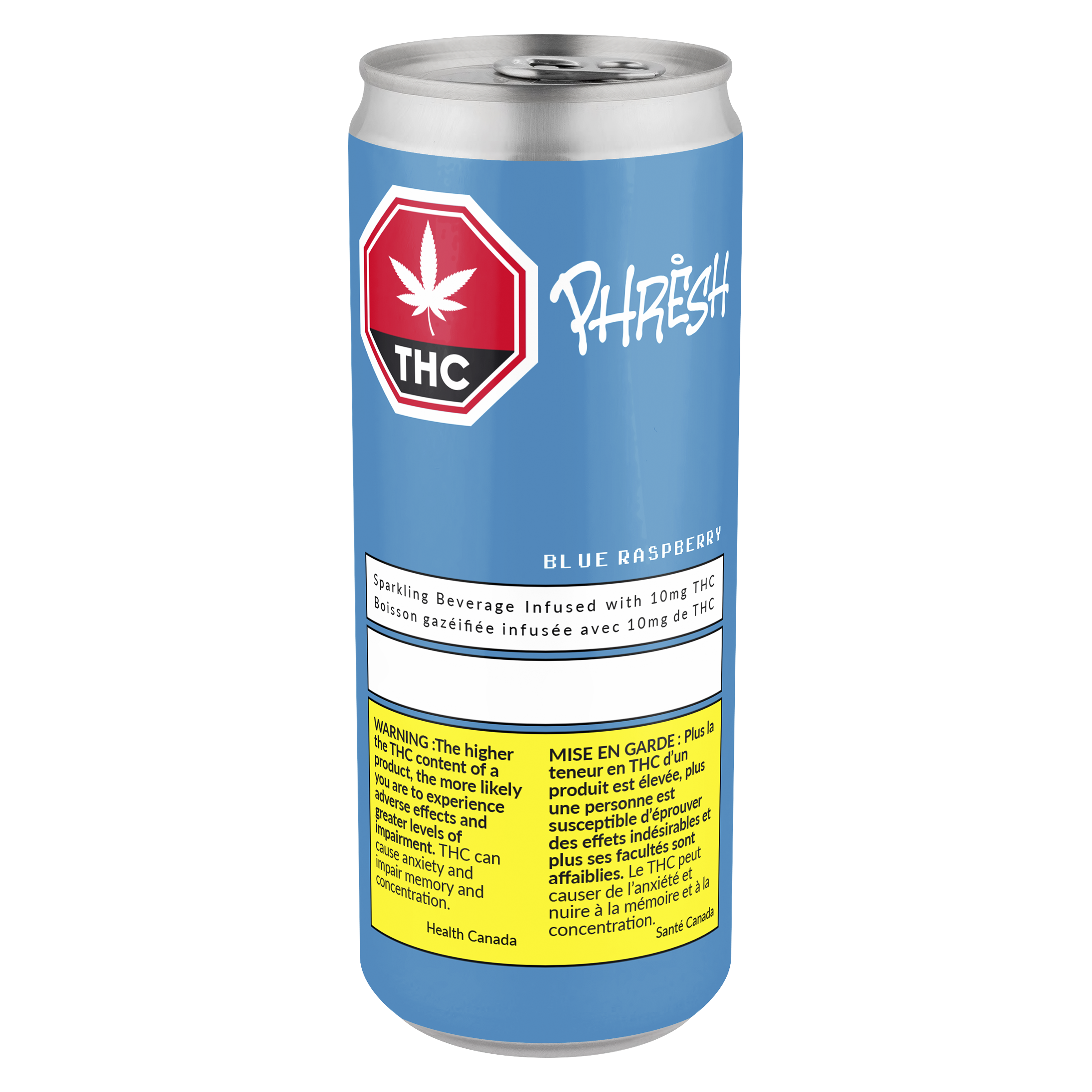 PHRESH BLUE RASPBERRY (H) BEV - 355ML X 1