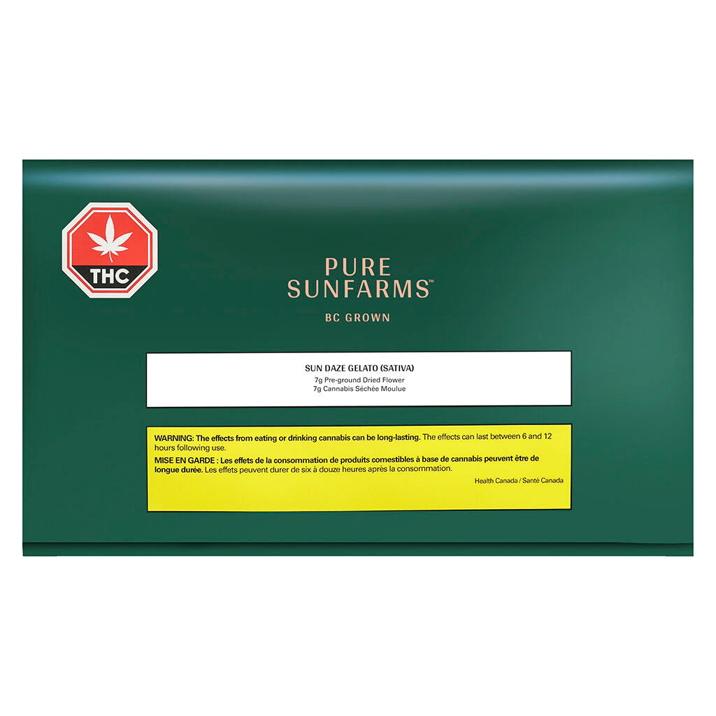 PURE SUNFARMS SUN DAZE GELATO (S) MILLED - 7G