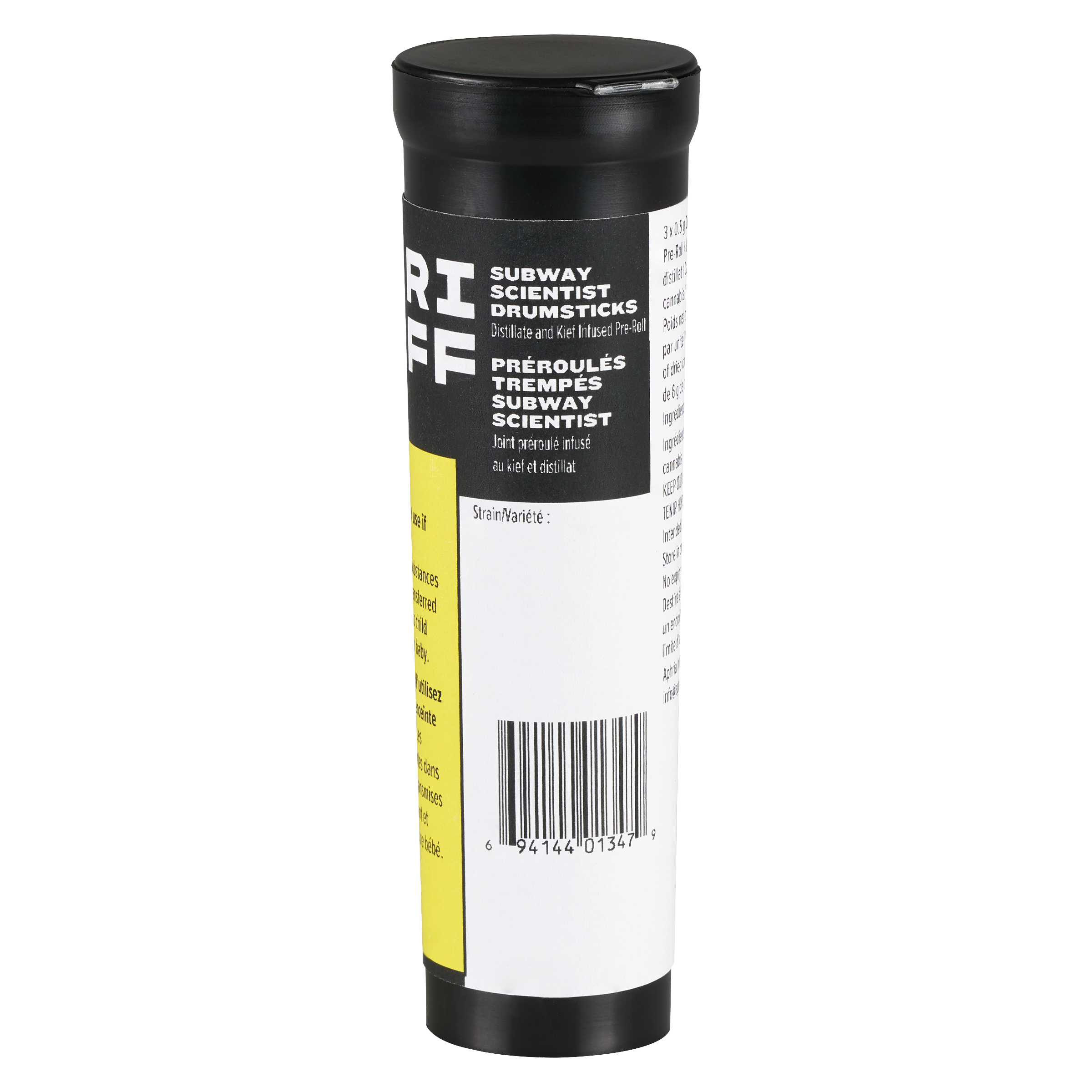 RIFF SUBWAY SCIENTIST DRUMSTICKS (IND) PRE-ROLL - 0.5G X 3