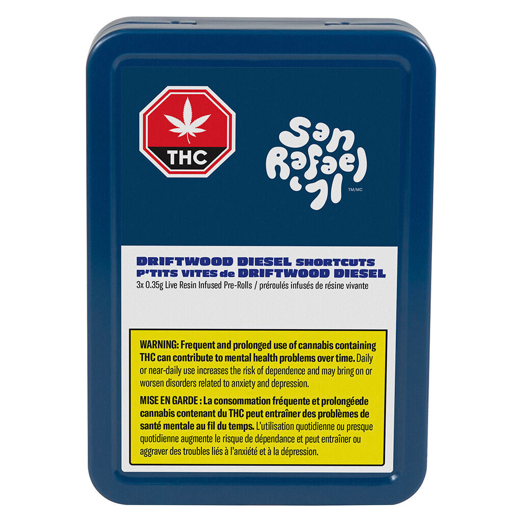 SAN RAFAEL 71 DRIFTWOOD DIESEL (IND) INF PRE-ROLL 0.35G X 3