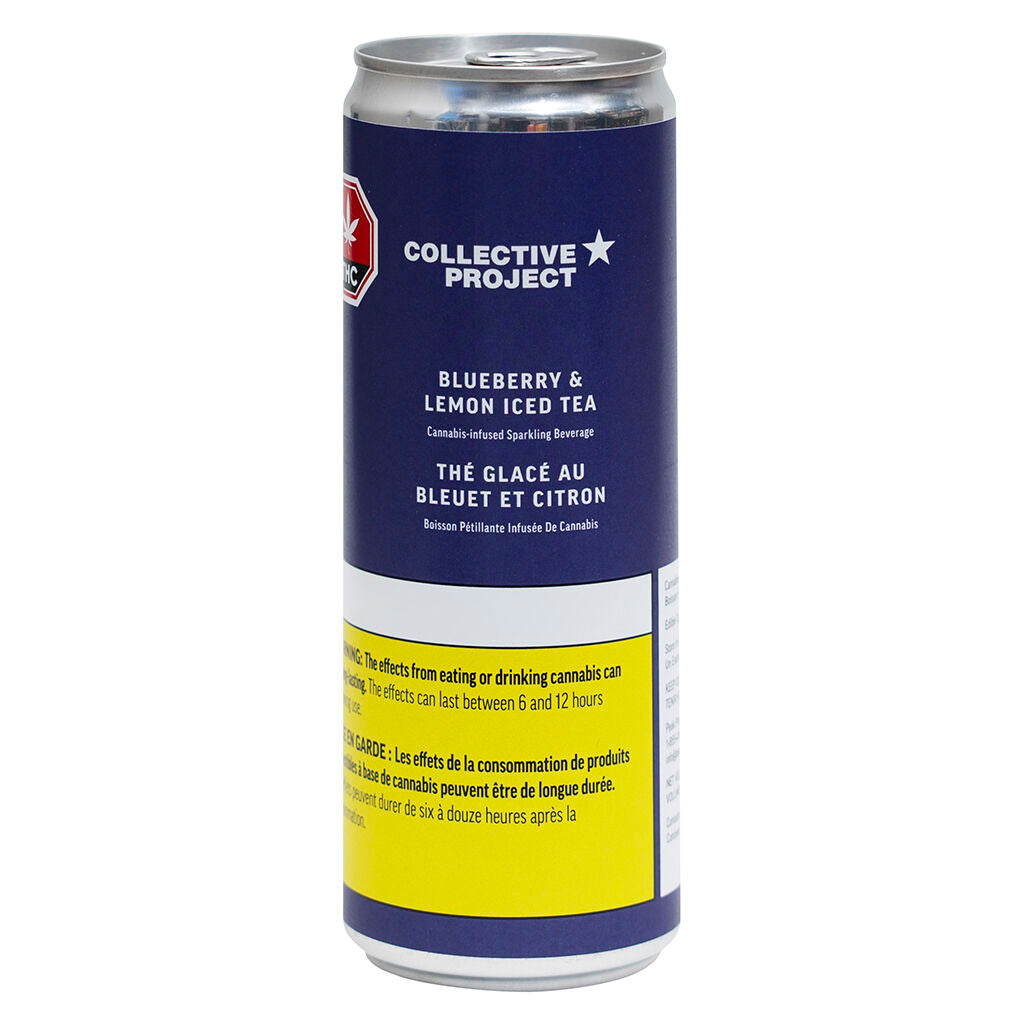 COLLECTIVE PROJECT BLUEBERRY & LEMON (H) ICED TEA- 355ml
