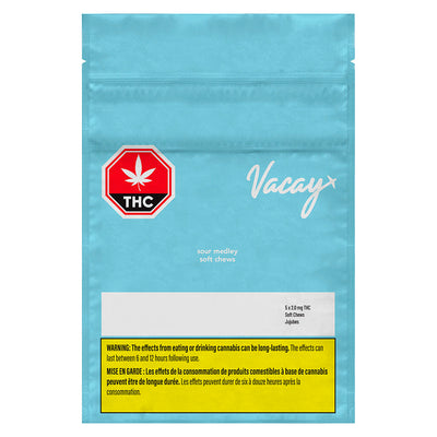 VACAY SOUR MEDLEY (H) CHEW - 2MG THC X 5