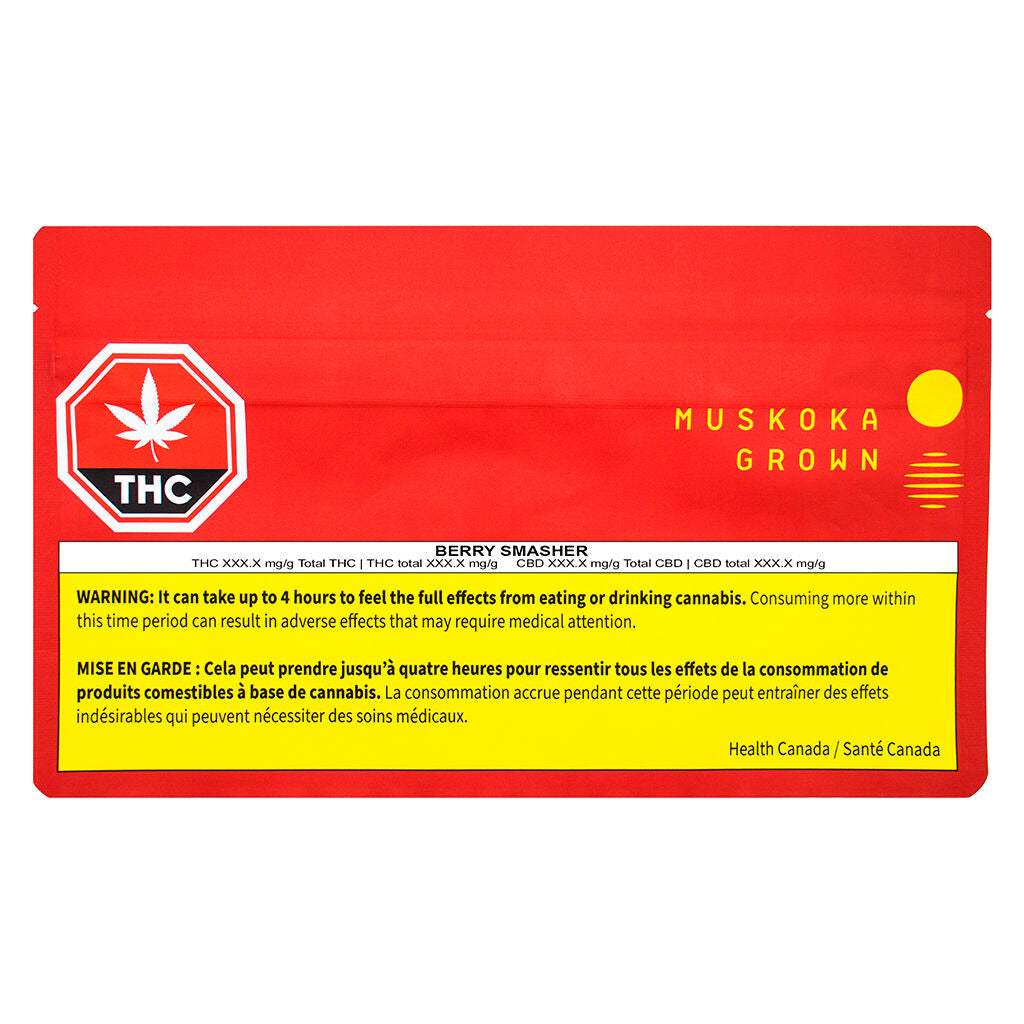 MUSKOKA GROWN BERRY SMASHER (S) DRIED - 28G