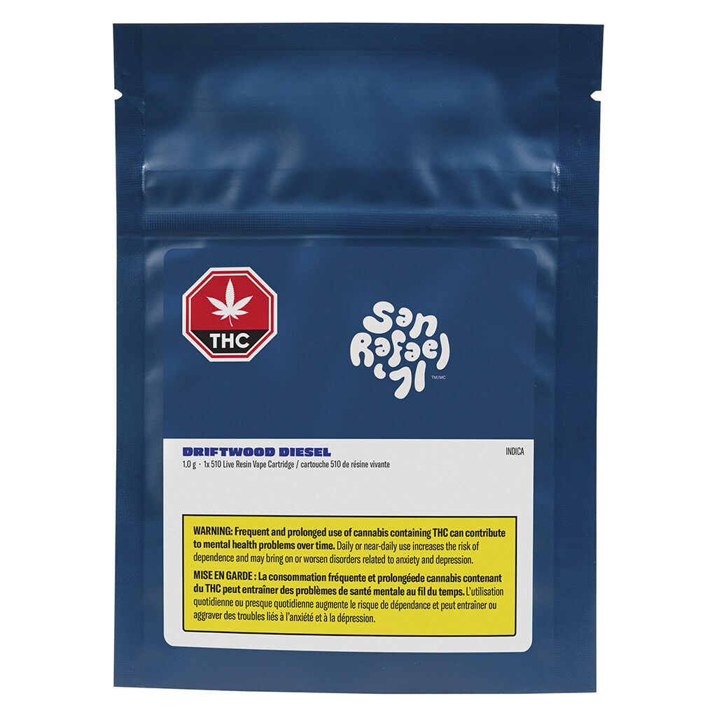 SAN RAFAEL 71 DRIFTWOOD DIESEL LIVE RESIN (IND) 510 - 1G