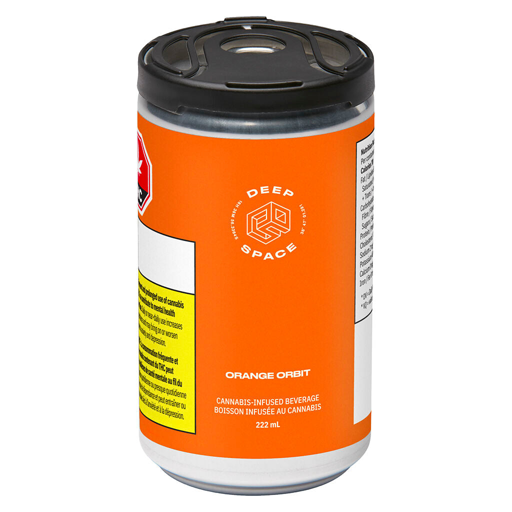 DEEP SPACE ORANGE ORBIT (S) BEV - 10MG THC X 222ML
