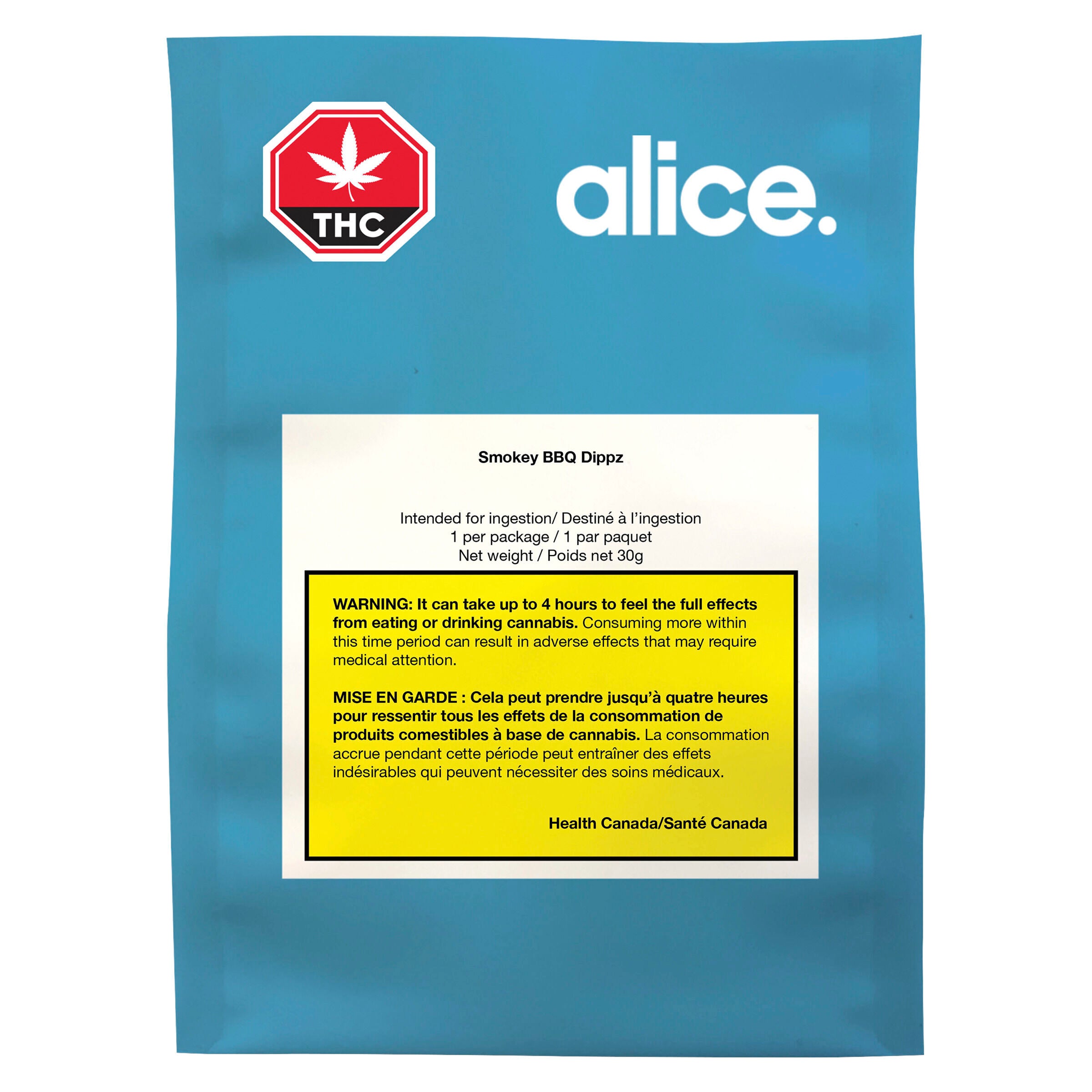 ALICE BBQ DIPPZ (H) SAUCE - 10MG THC X 1
