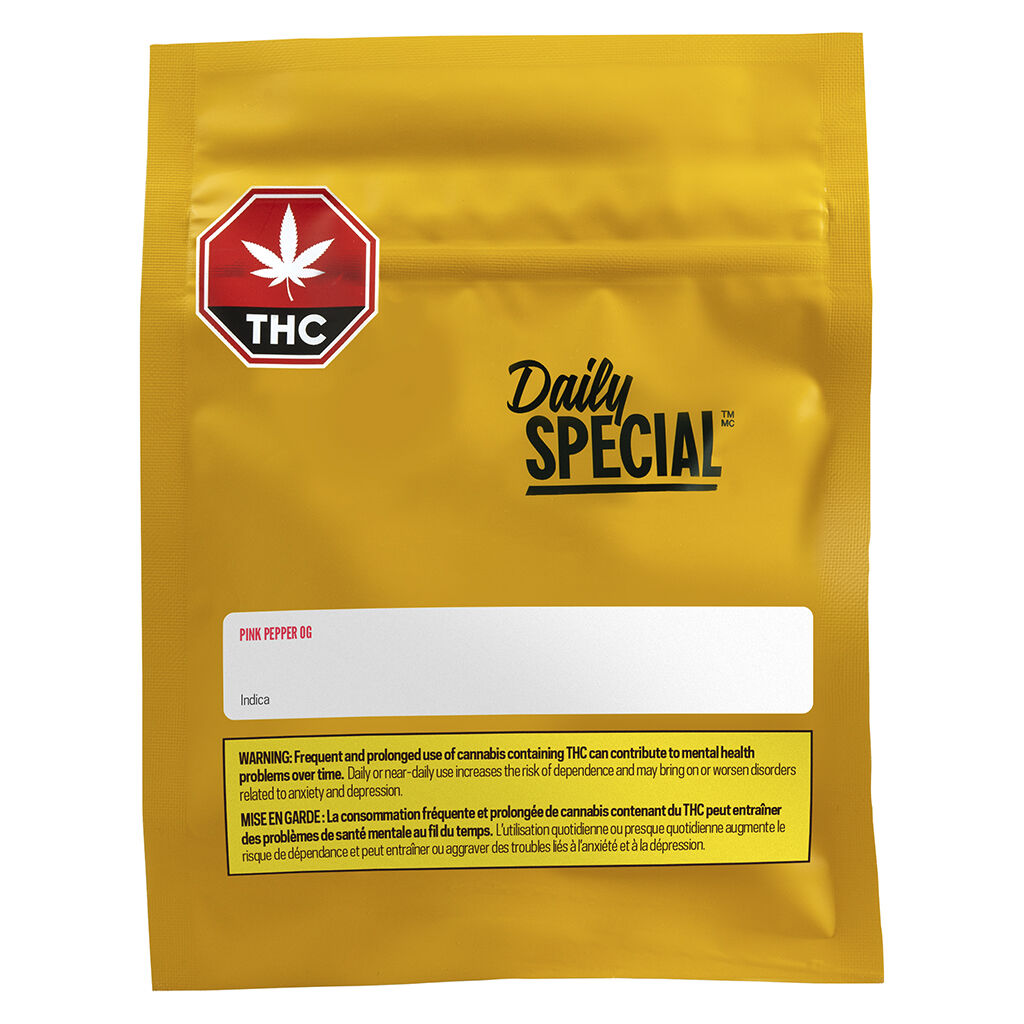 DAILY SPECIAL PINK PEPPER OG (IND) DRIED - 3.5G