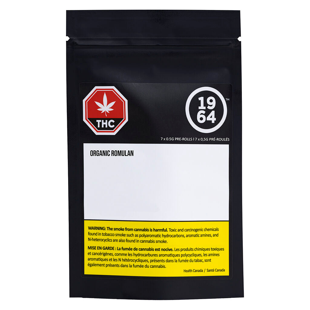 1964 ROMULAN (IND) PRE-ROLLS - 1G X 1