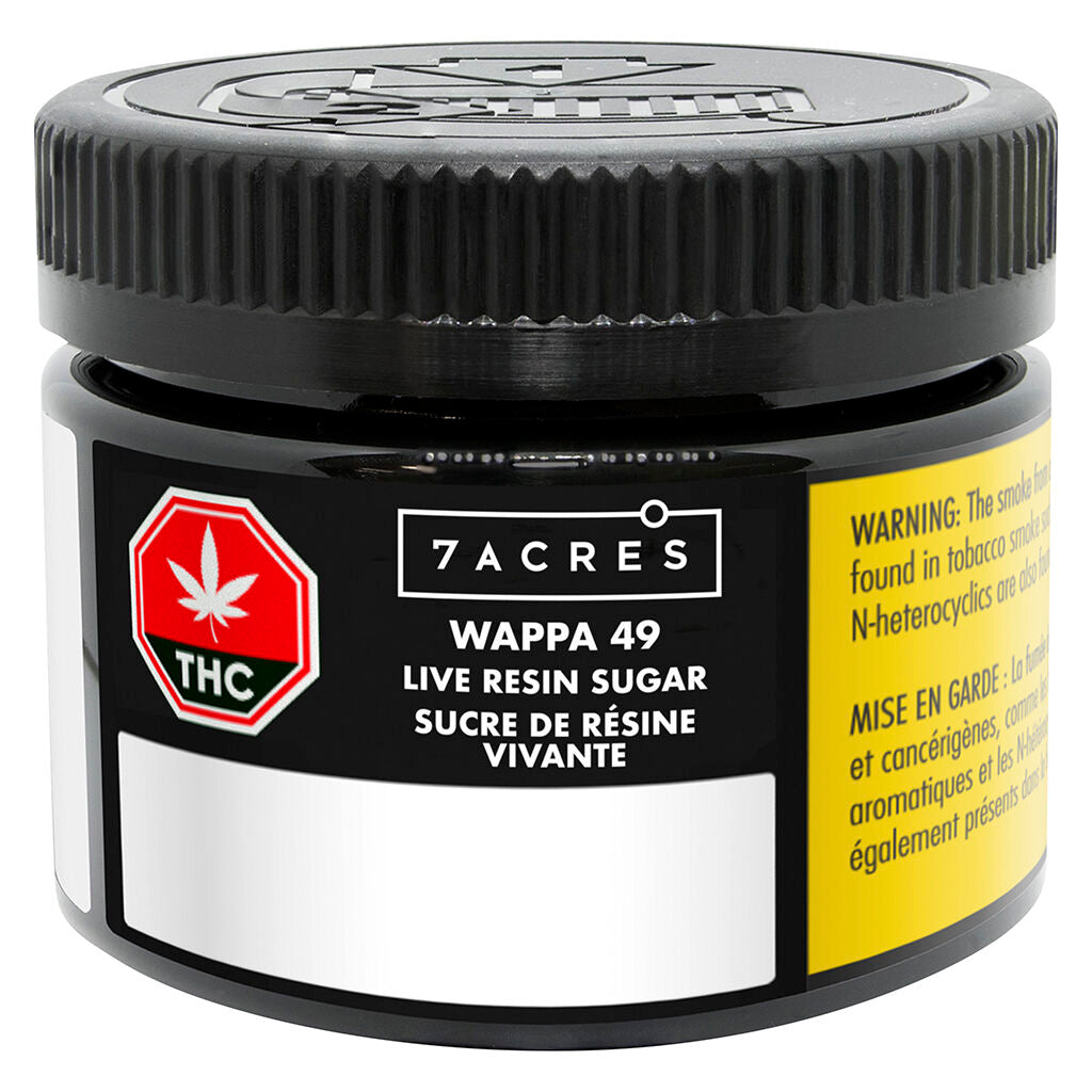 7ACRES WAPPA 49 LIVE RESIN (H) SUGAR - 1G