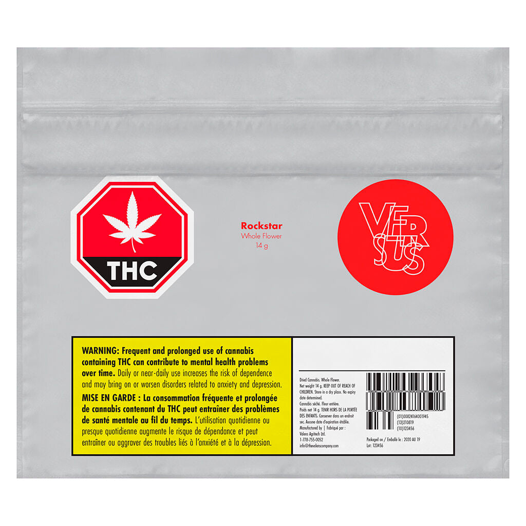 VERSUS ROCKSTAR (IND) DRIED - 14G