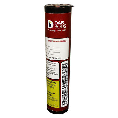 DAB BODS APPLE SPICE RESIN (H) INF PRE-ROLL - 0.5G X 3