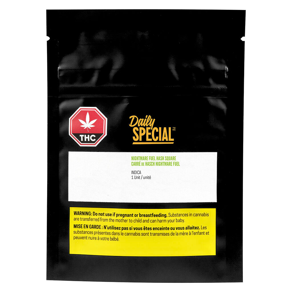 DAILY SPECIAL NIGHTMARE FUEL SQUARE (IND) HASH - 2G