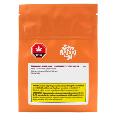 SAN RAFAEL 71 SOUR CHERRY & PEACH LR (IND) CHEW - 4.8G X 4