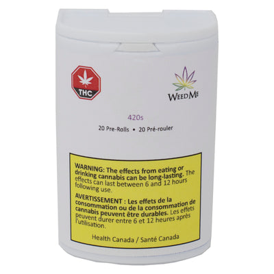WEED ME GRIND 420 MIX PACK (H) PRE-ROLL - 0.4G X 20