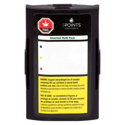 5 POINTS ASSORTED MULTI PACK (H) PRE-ROLL - 0.3G X 12