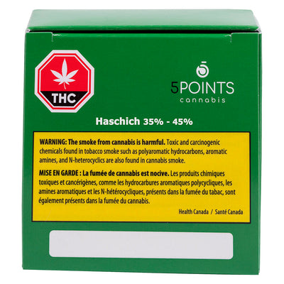 5 POINTS CANNABIS HASCHICH (H) HASH - 2G
