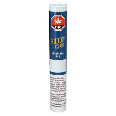 BUDDY BLOOMS BIG BUDDY INDICA (IND) PRE-ROLL - 1G X 2