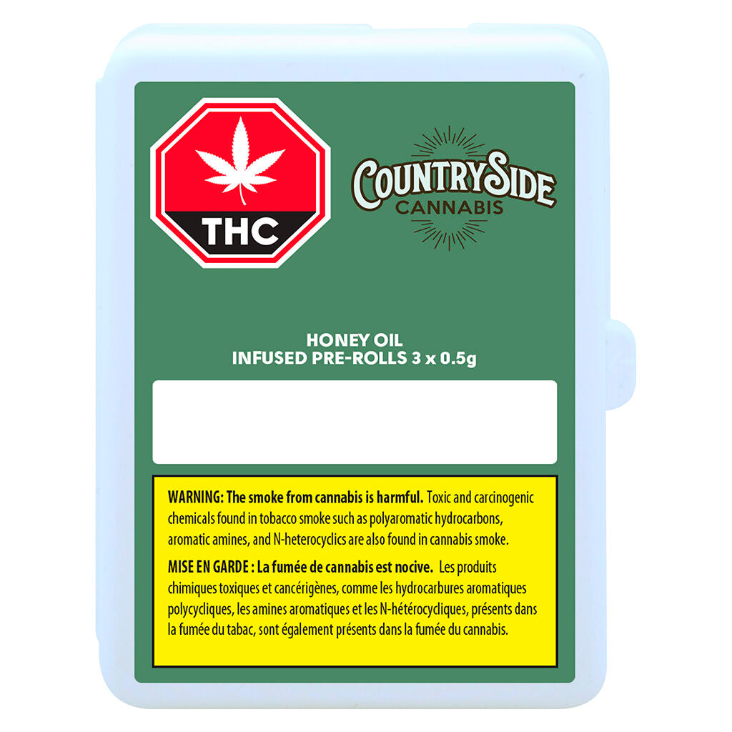 COUNTRYSIDE HONEY OIL (H) INF PRE-ROLL - 0.5G X 3