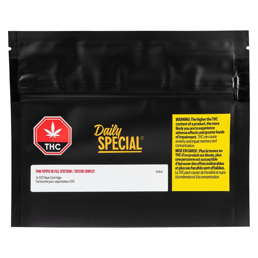 DAILY SPECIAL PINK PEPPER OG FULL SPECTRUM (IND) 510 - 1G