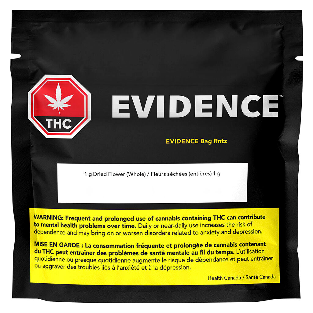 EVIDENCE BAG RNTZ (H) DRIED - 1G