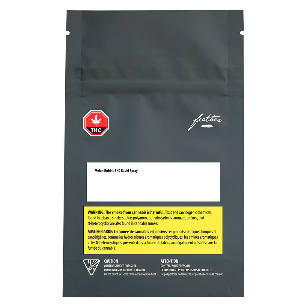 FEATHER MELON BUBBLE RAPID THC (H) ORAL SPRAY - 8.23ML