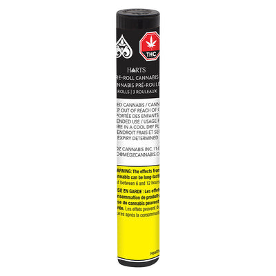 HARTS PINK GAS (IND) PRE-ROLL - 0.35G X 3