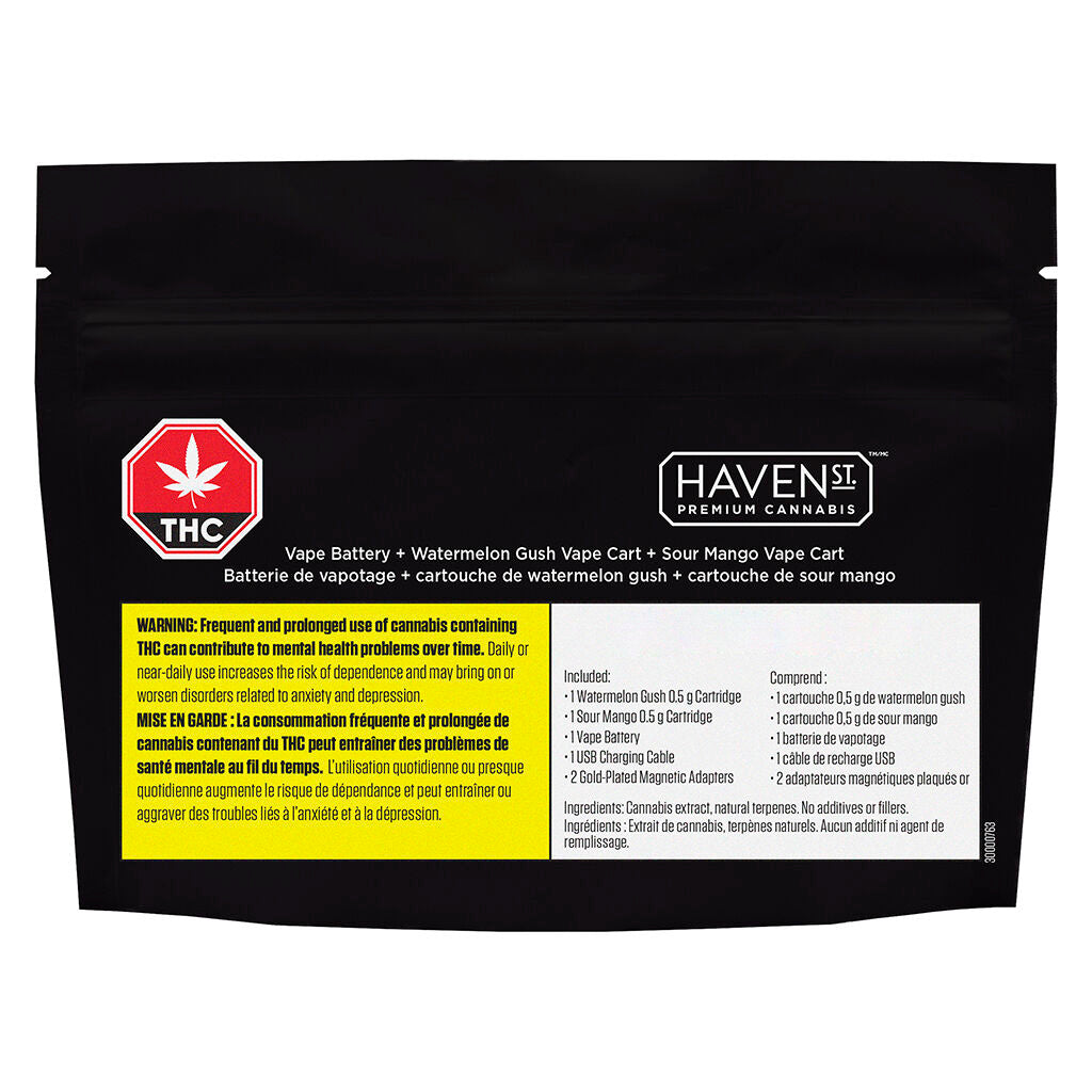 PREMIUM CANNABIS WATERMELON GUSH SOUR MANGO (H) 510 - 0.5GX2