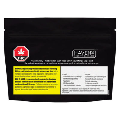 PREMIUM CANNABIS WATERMELON GUSH SOUR MANGO (H) 510 - 0.5GX2