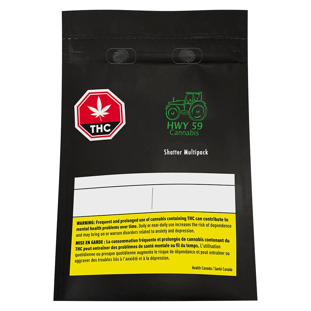 HWY 59 SHATTER MULTIPACK (H) SHATTER - 0.5G X 2