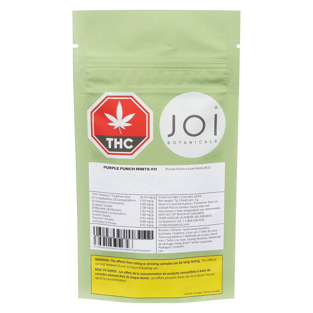 JOI BOTANICALS PURPLE PUNCH MINTS 11 (IND) DRIED - 7G