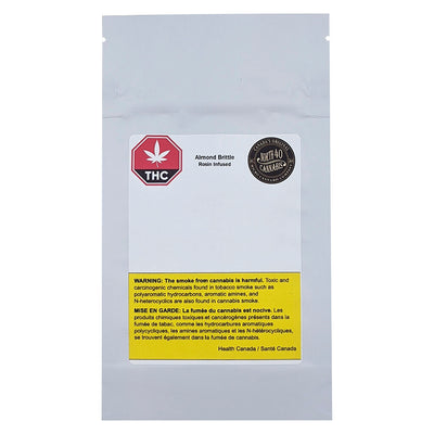 NORTH 40 ROSIN INF ALMOND BRITTLE (S) CANDY - 10MG THC