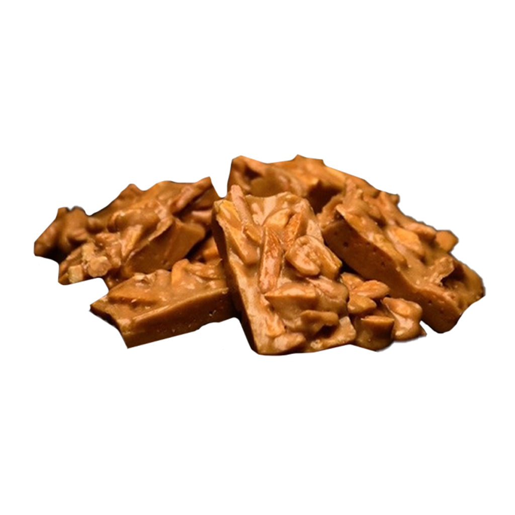 NORTH 40 ROSIN INF ALMOND BRITTLE (S) CANDY - 10MG THC
