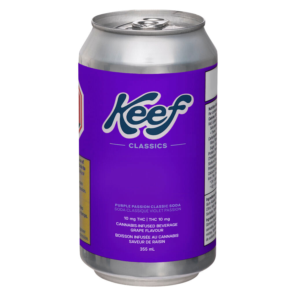 KEEF PURPLE PASSION (H) BEV - 10MG THC X 355ML