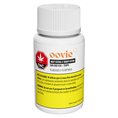OOVIE NIGHT EXTRA CBN CBD (H) CAPSULES - 17MG CBD X 15