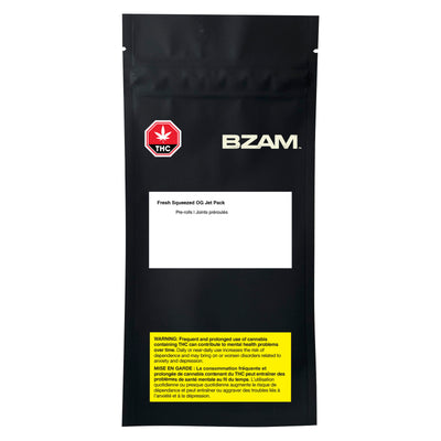 BZAM FRESH SQUEEZED OG JET PACK (IND) INF PRE-ROLL 1GX1