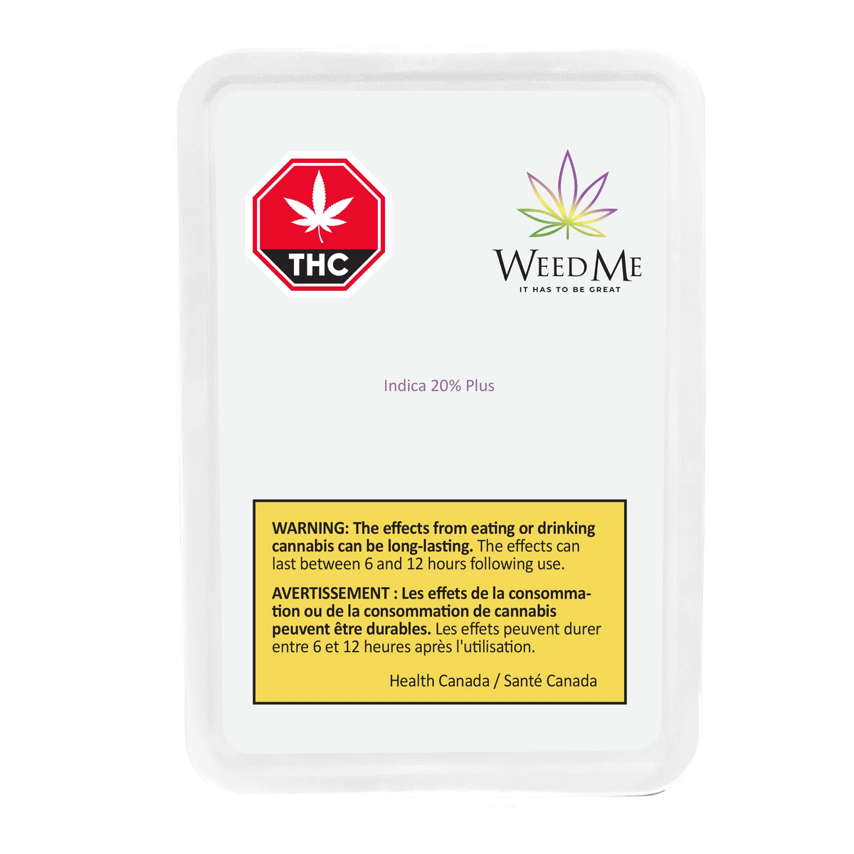 WEED ME GRIND INDICA 20 PLUS (IND) PRE-ROLL - 1G X 3