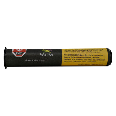 WEED ME MAX BLACK RASP SLUSH KIEF (IND) INF PRE-ROLL 1G X 1