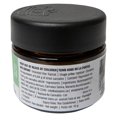 WHOLE HEMP CBD CREAM (H) TOPICAL - 225MG CBD X 45G