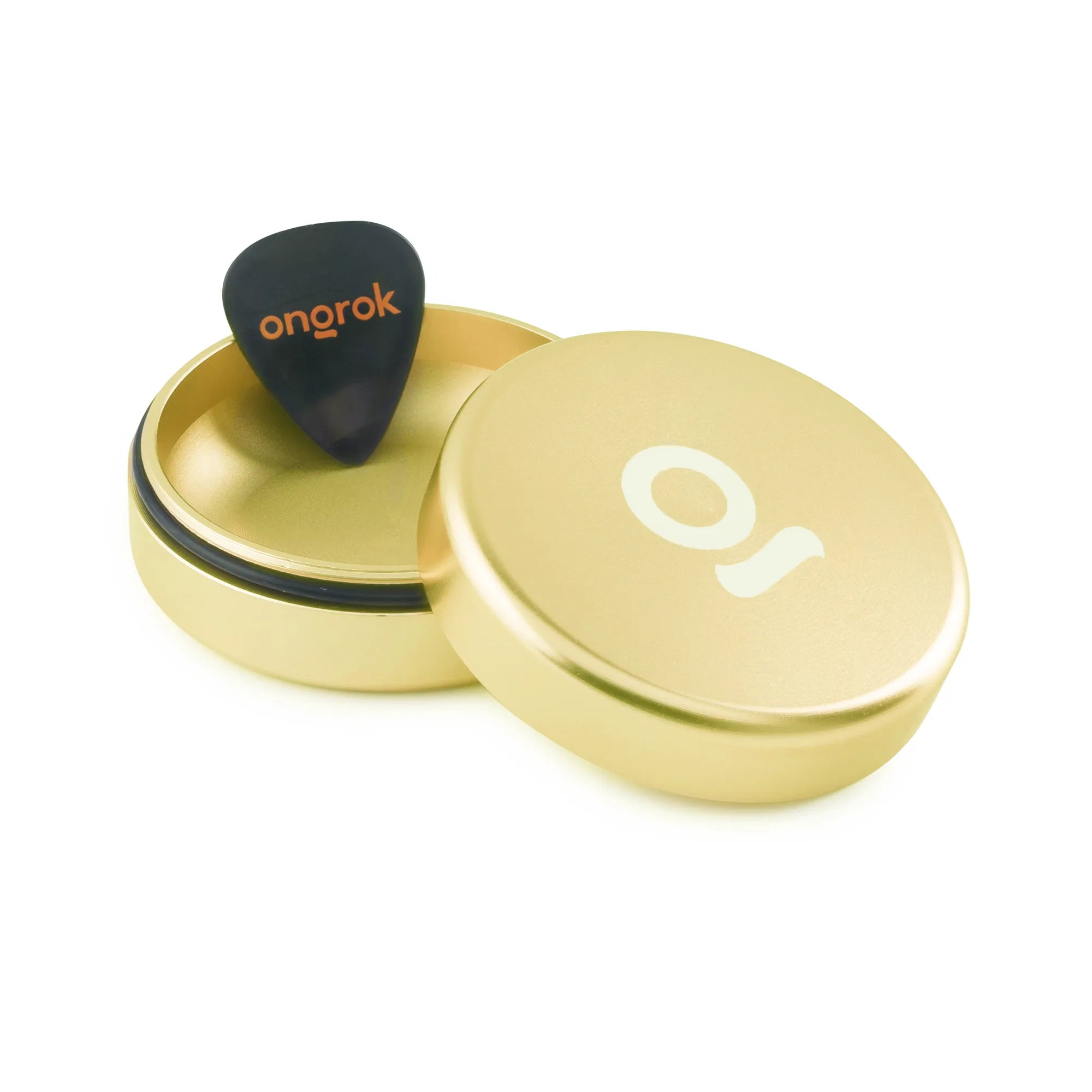 ONGROK ALUMINUM STORAGE PUCK - GOLD
