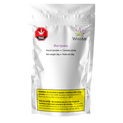 WEED ME BLUE IGUANA (H) DRIED - 28G